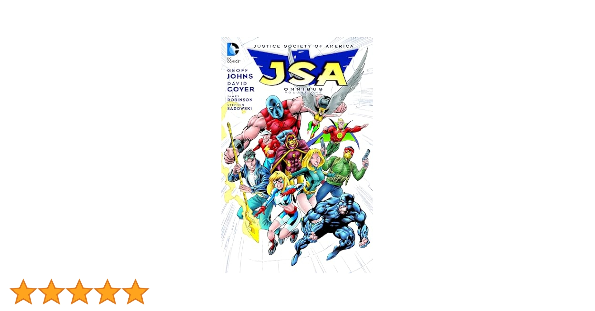8 本・雑誌・漫画 アメコミ・英語 JSA BY GEOFF JOHNS 1〜5巻セット